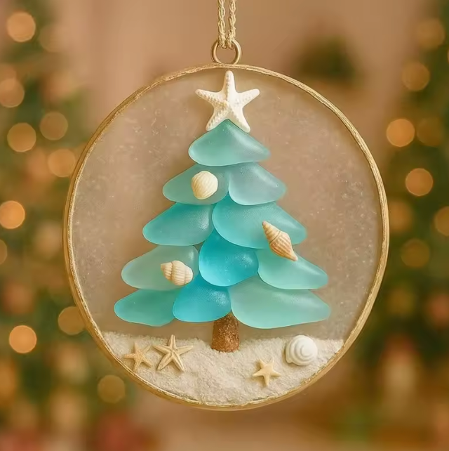 Sea Glass Ornanment